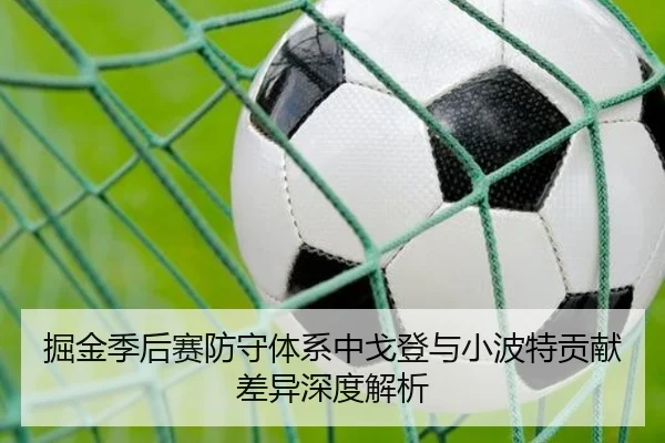 掘金季后赛防守体系中戈登与小波特贡献差异深度解析（pg）